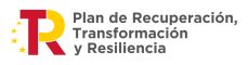 Logotipo del Plan de Recuperación, Transformación y Resiliencia del Gobierno de España.
